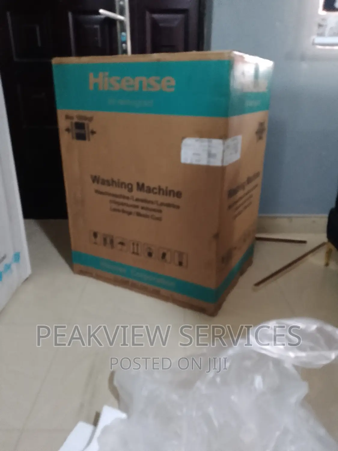Silver Hisense 6kg Front Load Washing Machine