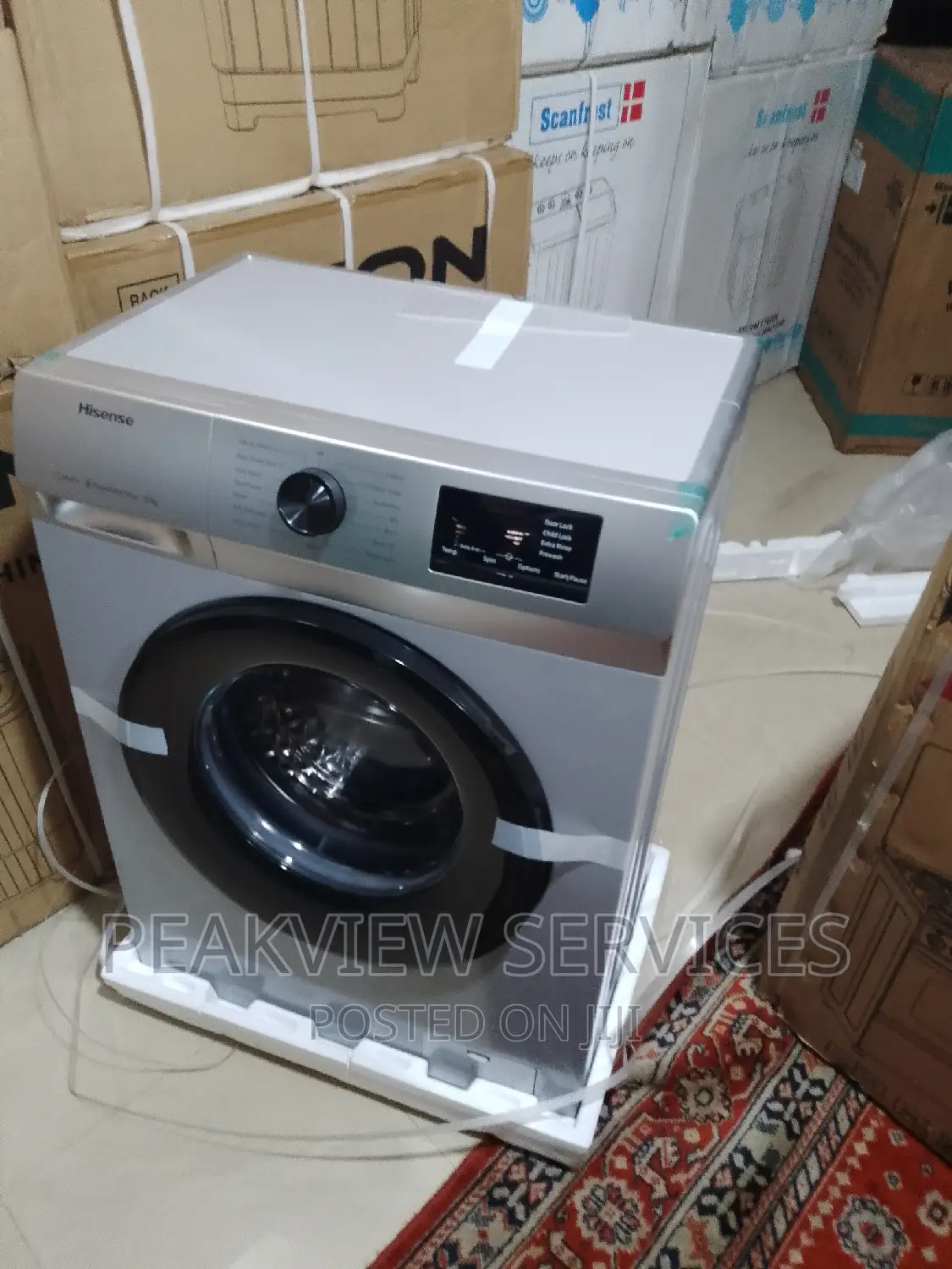 New in Hisense 6kg Front Load Washing Machine