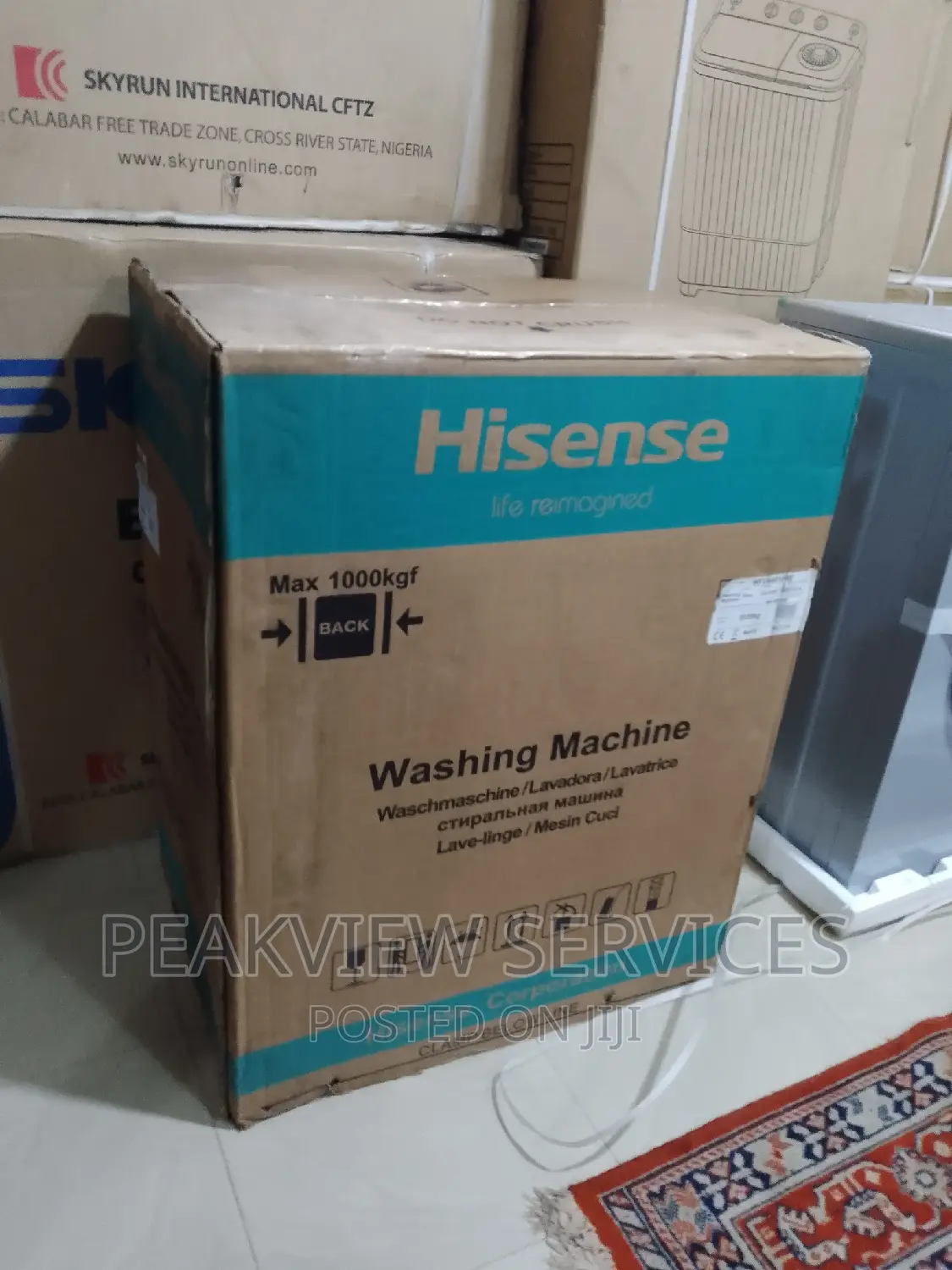 New in Automatic 6kg Hisense Front Load Washing Machine