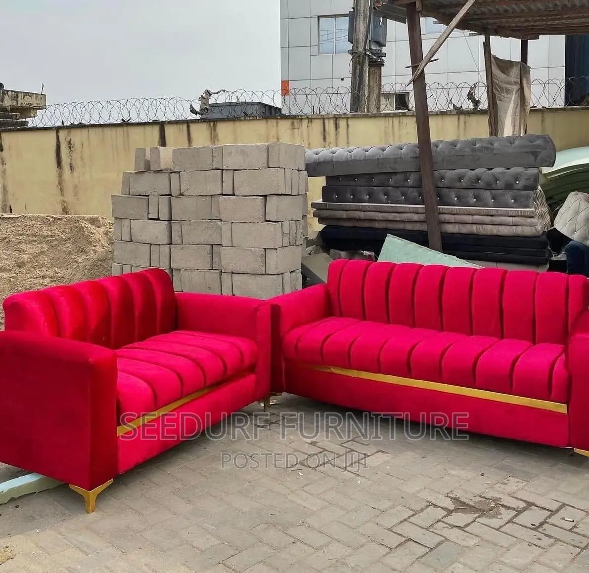 A Five 5 Seater Sofa