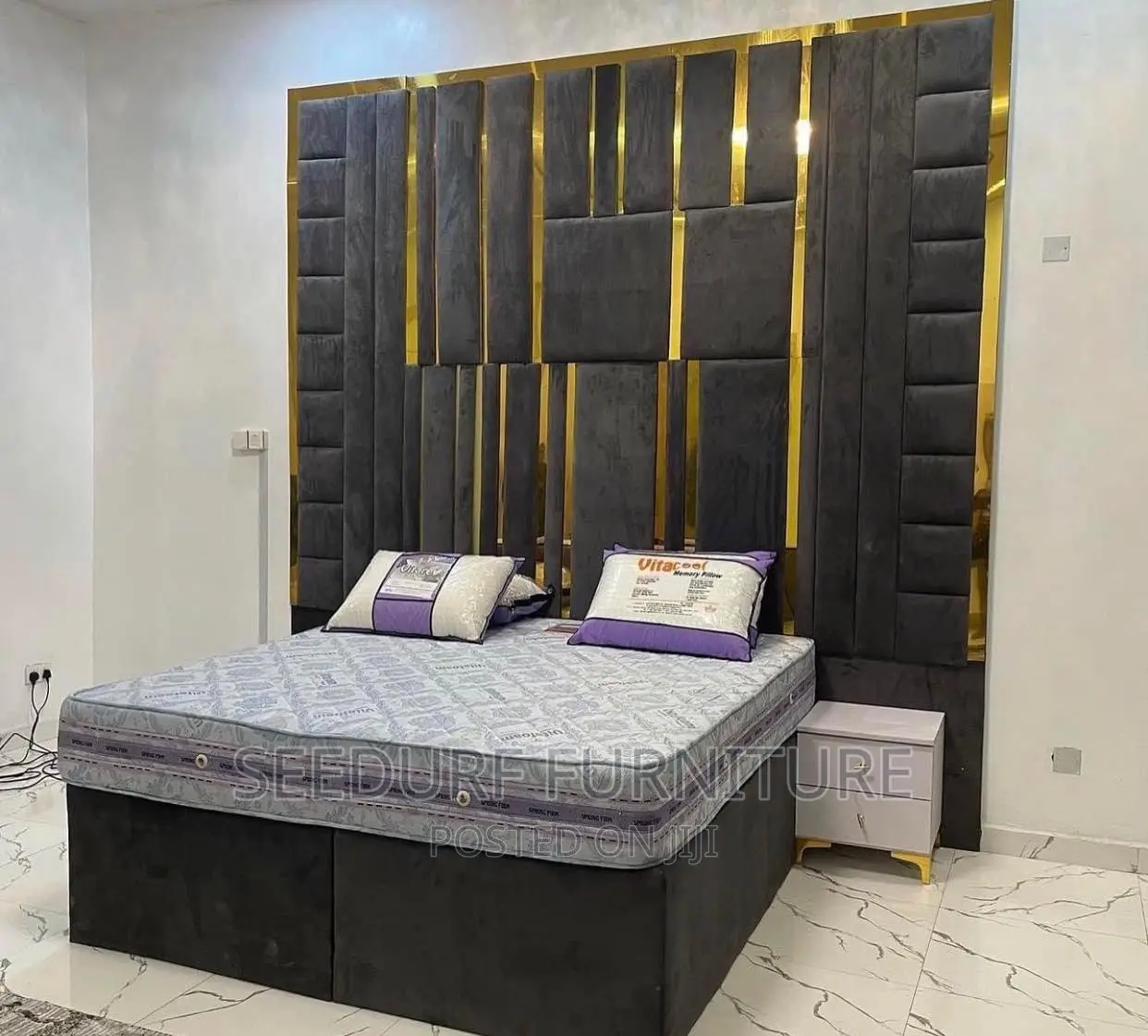 A Wall to Wall Bed Frame