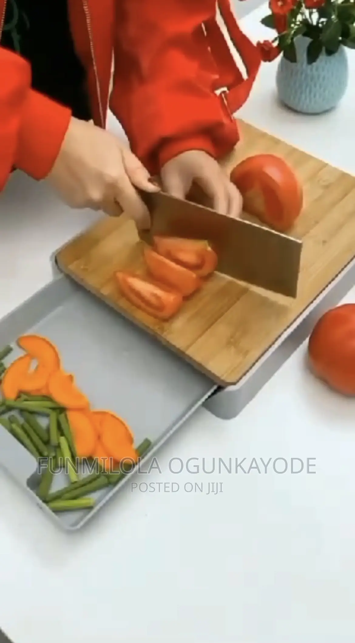 Drawer Bamboo Chopping Board