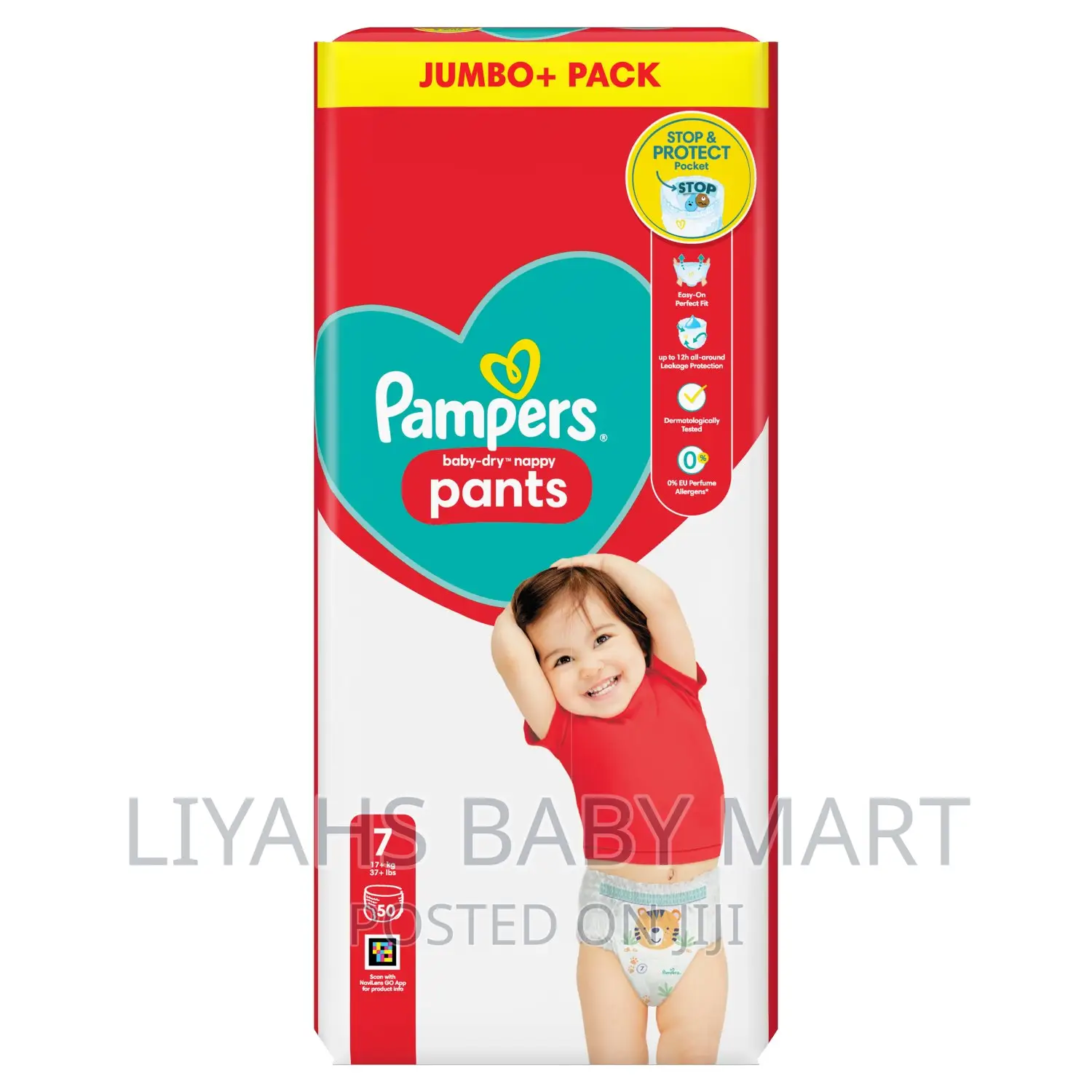 Pampers Pants Size 7