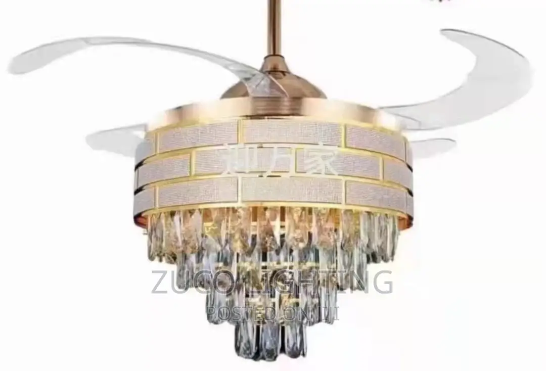 Modern Luxury LED Creativity Chandelier With Ceilings Fans