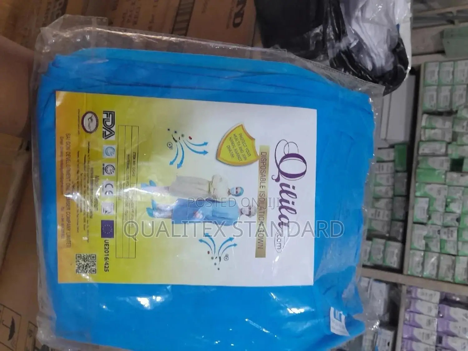 Disposable Isolation Gown Single