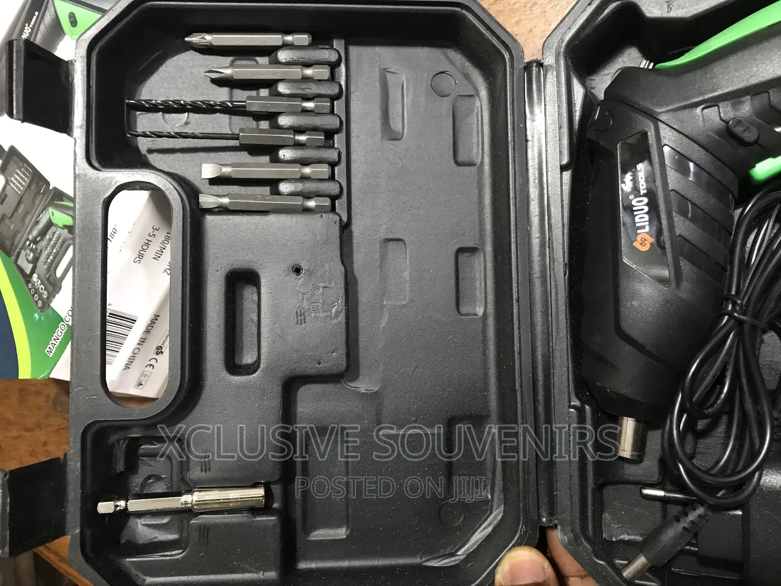 Cordless Rechargeable Electric Screwdriver Set