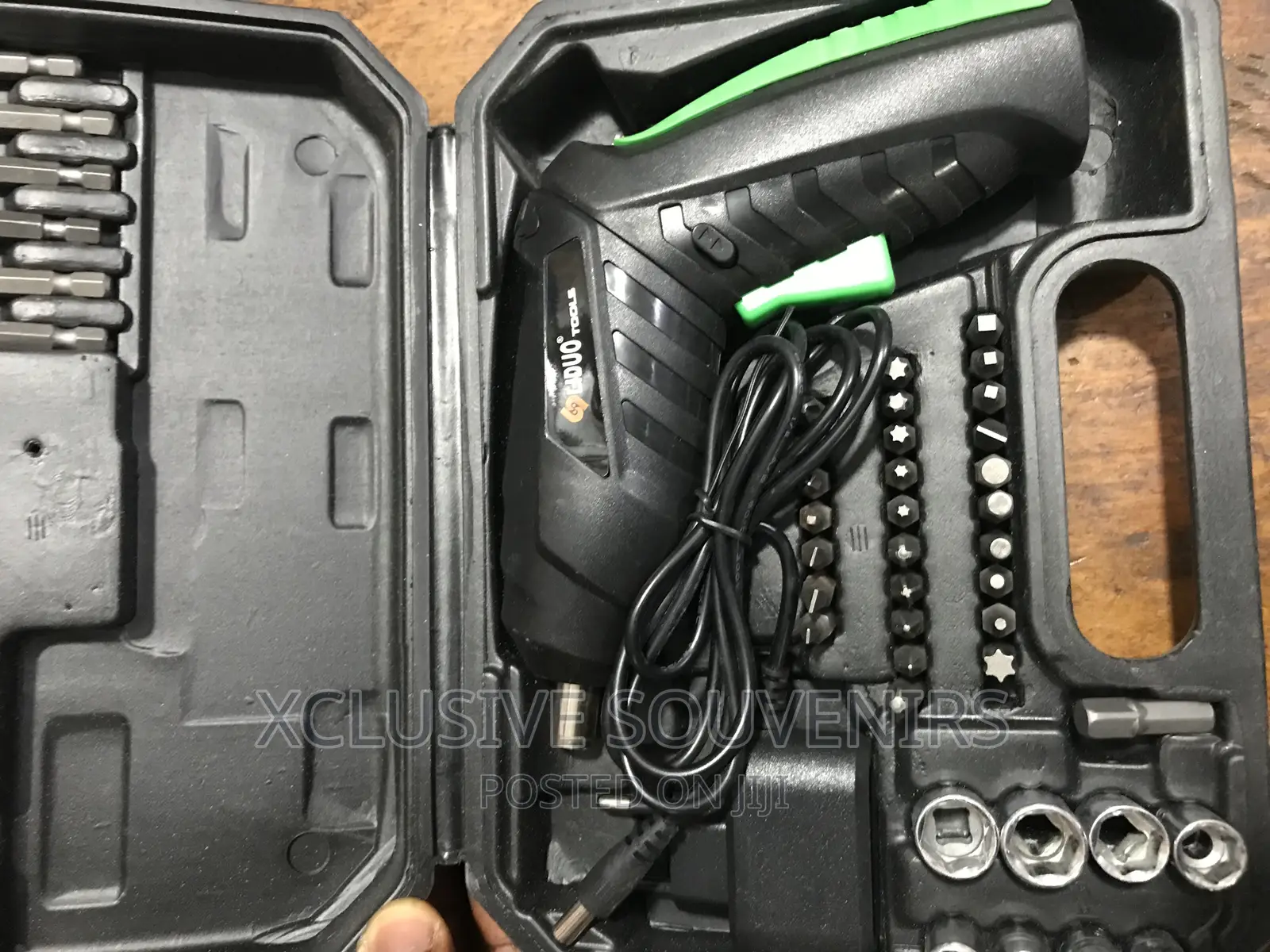 Cordless Rechargeable Electric Screwdriver Set