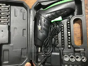 Cordless Rechargeable Electric Screwdriver Set