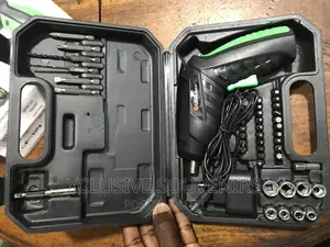 Cordless Rechargeable Electric Screwdriver Set