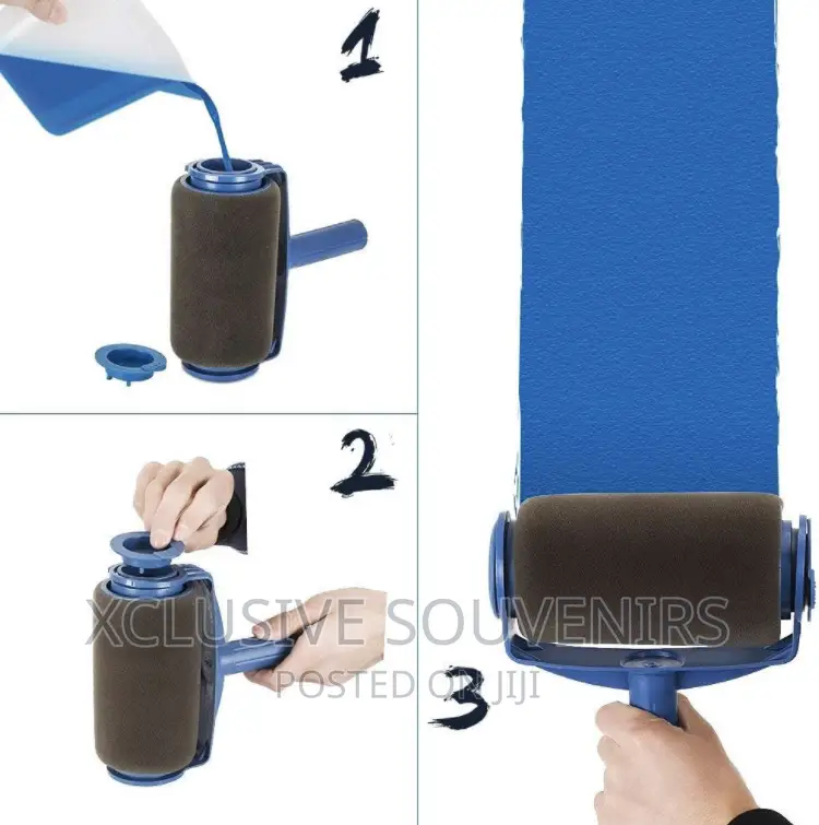 9pcs/Set Paint Roller Set With Sticks