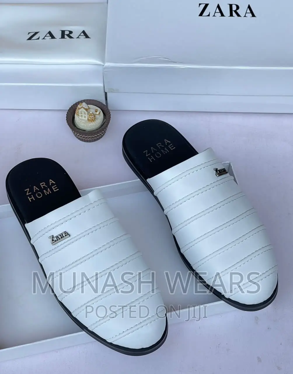 Zara Leather Half Shoe