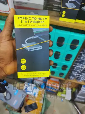 Type -C to HDTV 3 IN 1 ADAPTER