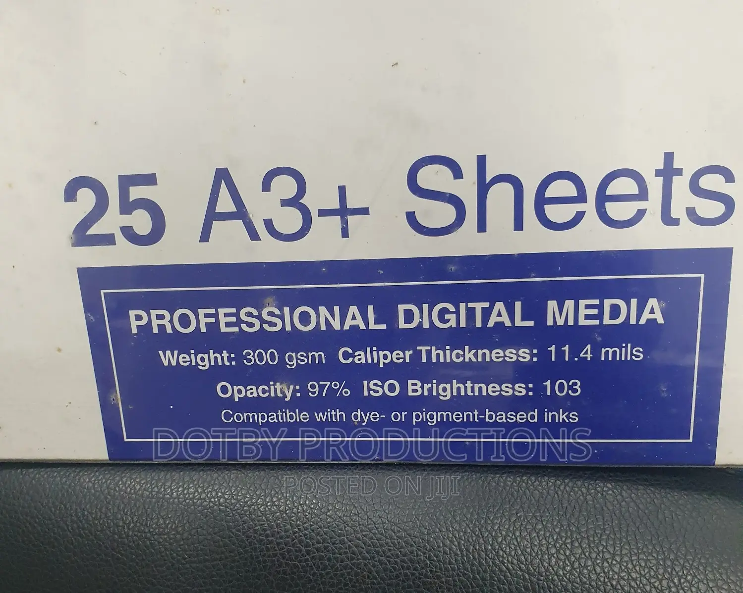 Photo Inkjet Printer Paper- 25 A3+ Sheets