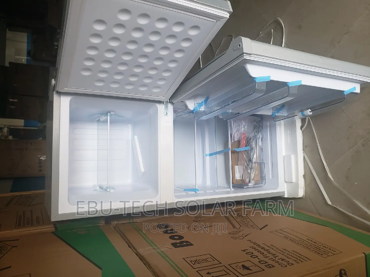 Bona Solar Fridge Up and Down
