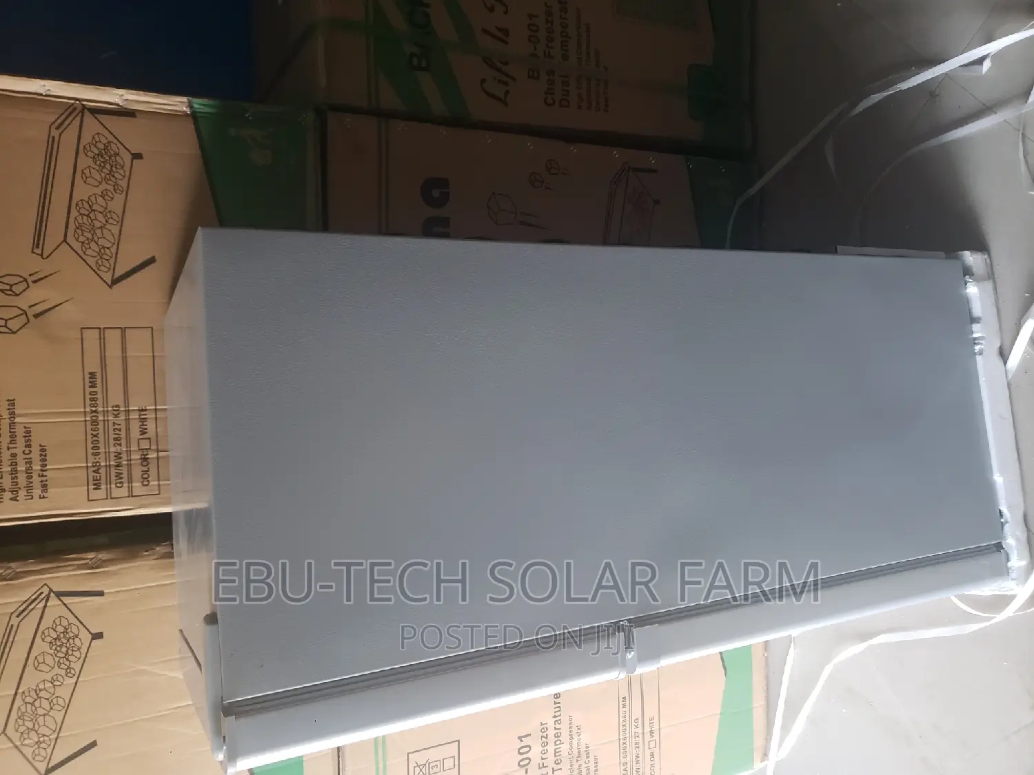 Bona Solar Fridge Up and Down