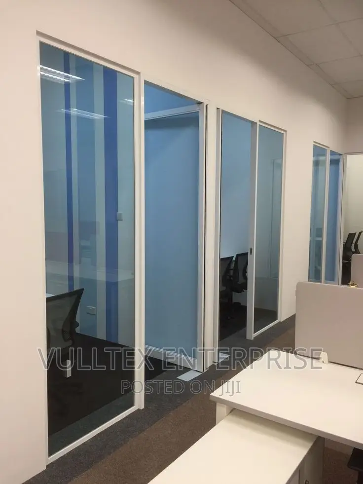 Interior Office Glass Demarcation,
