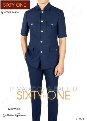 Luxury Italian Victor Baron Men's Suits
