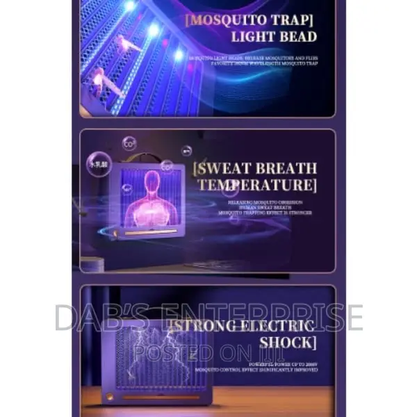 Hanging Rechargeable Mosquito Killer Lamp