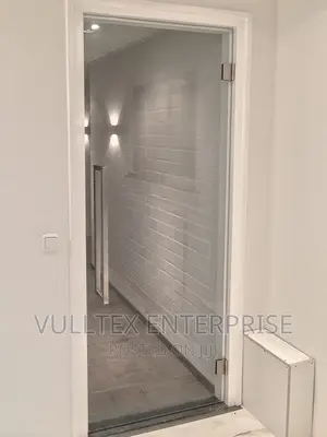 Tempered Glass Single Door.