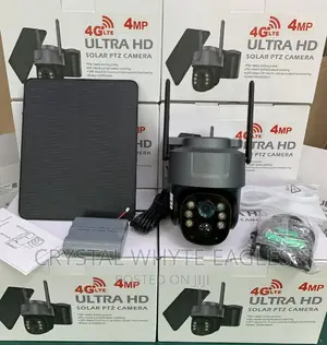 4g Solar PTZ Camera 4mega Pixel With Motion Tracking