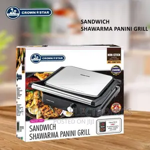 Master Chef 2000w Sandwich, Shawarma, Pannini, Grill Maker