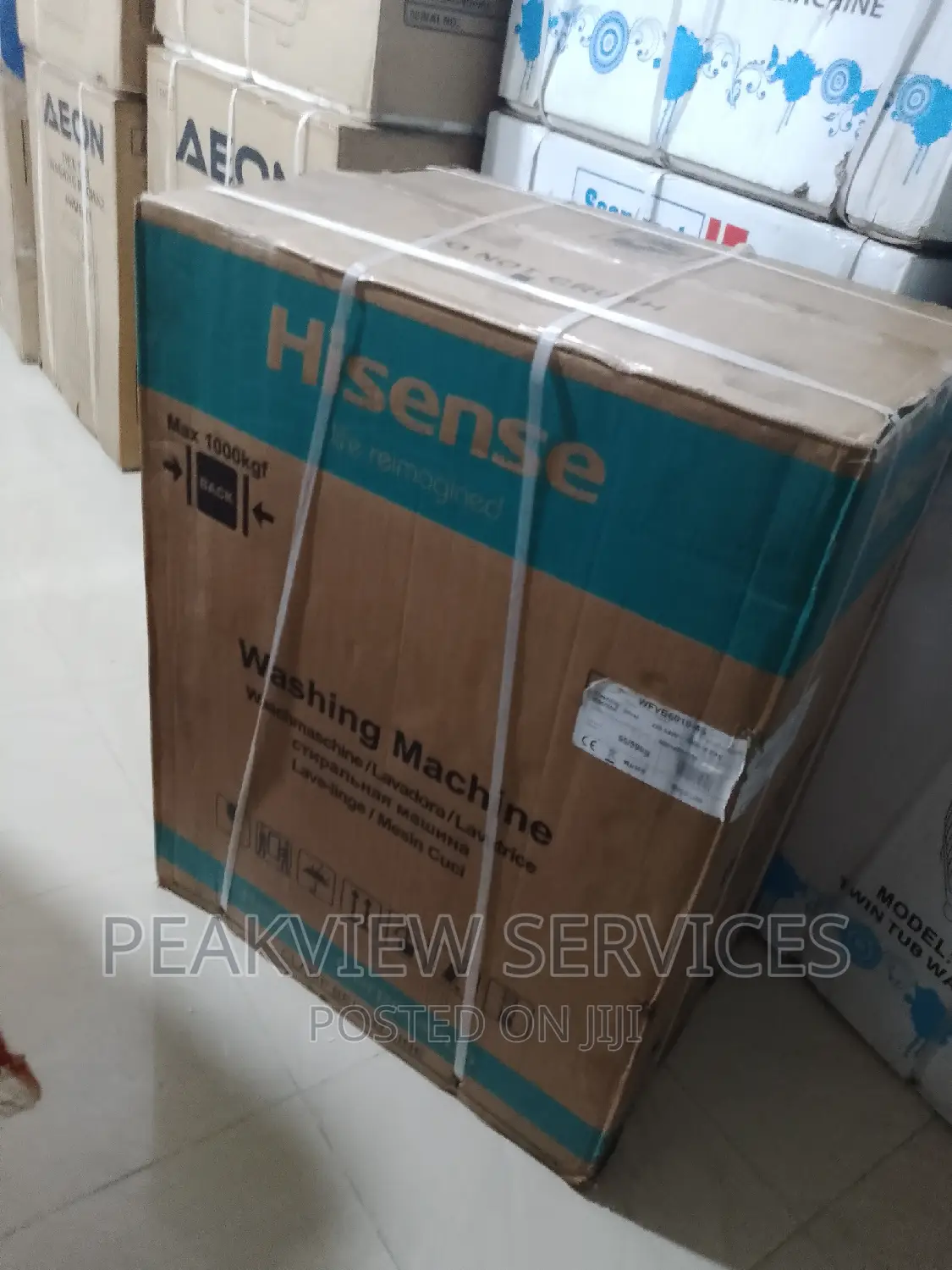 Durable (6kg) Front Load Hisense Automatic