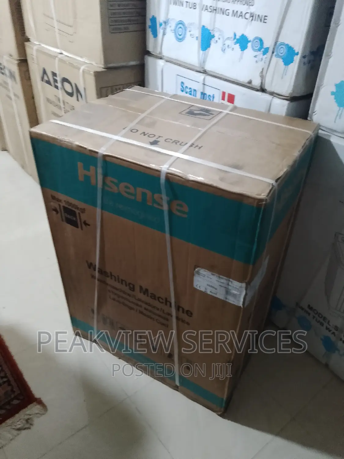 Durable Hisense (6kg) Automatic Front Load Washing Machine