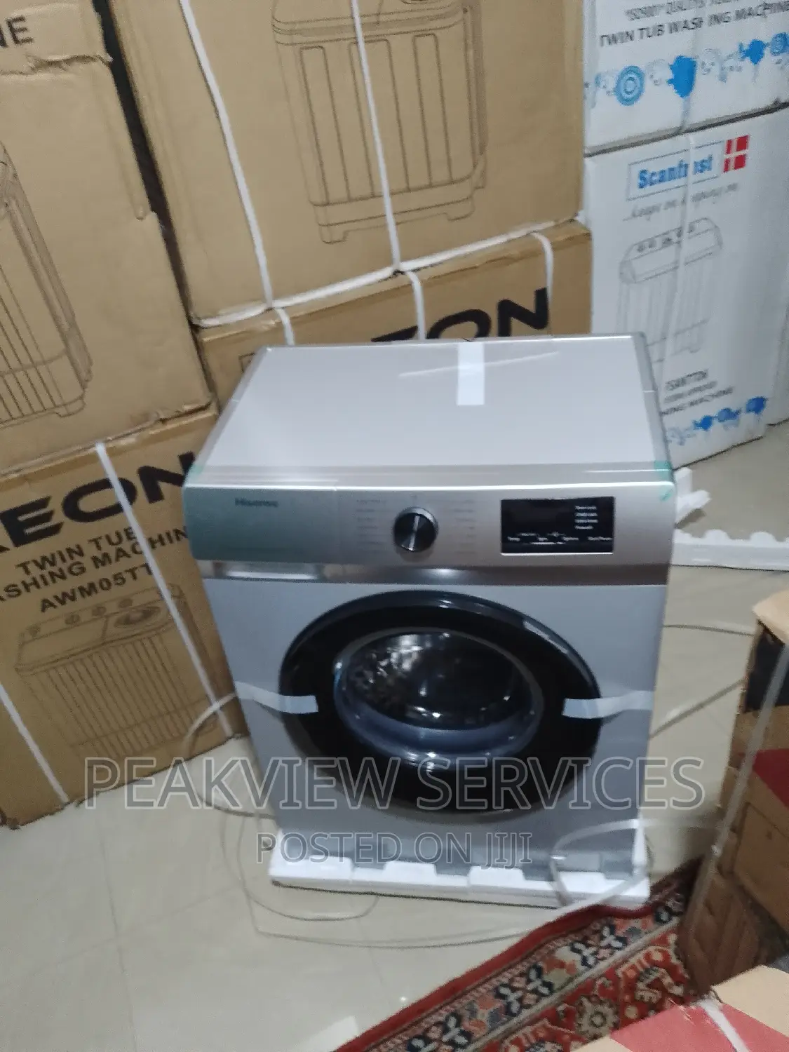 Durable Hisense (6kg) Automatic Front Load Washing Machine