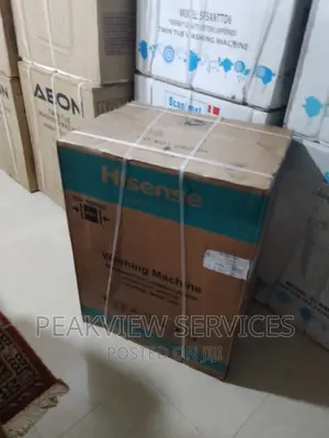 Reliable Silver 6kg Hisense Front Load Washing Machine