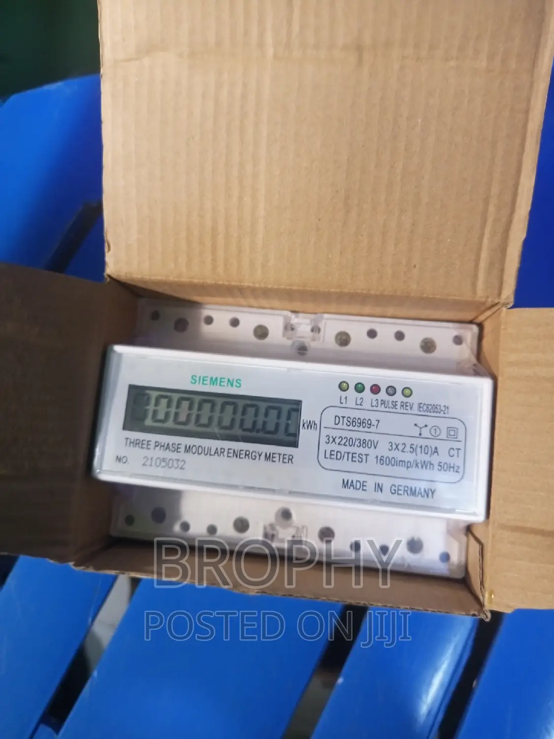 Siemens CT Type Three Phase Check Meter / Energy Meter