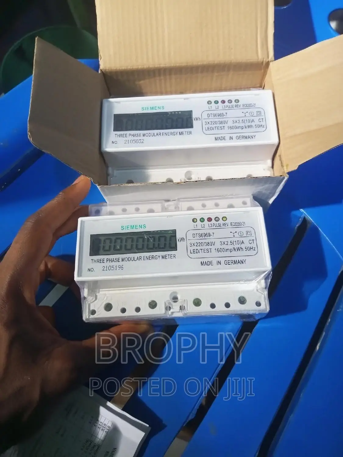 Siemens CT Type Three Phase Check Meter / Energy Meter