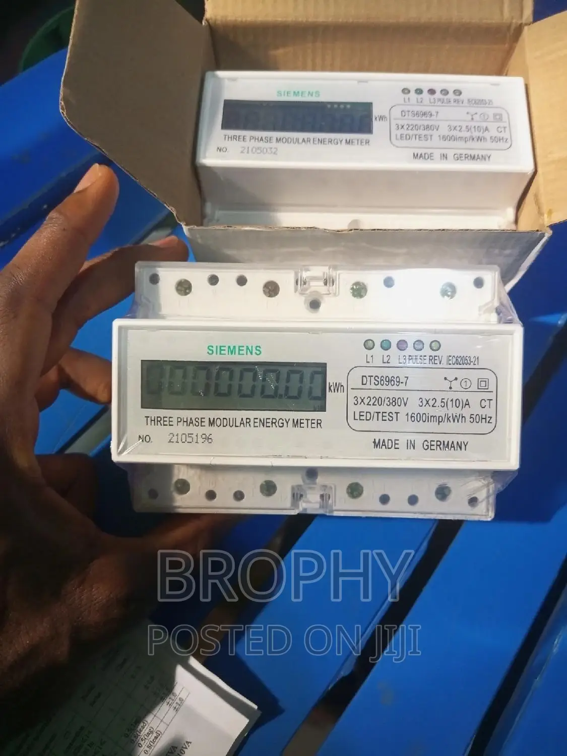 Siemens CT Type Three Phase Check Meter / Energy Meter