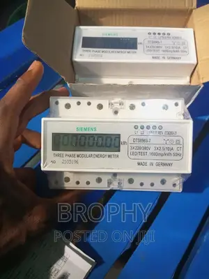 Siemens CT Type Three Phase Check Meter / Energy Meter