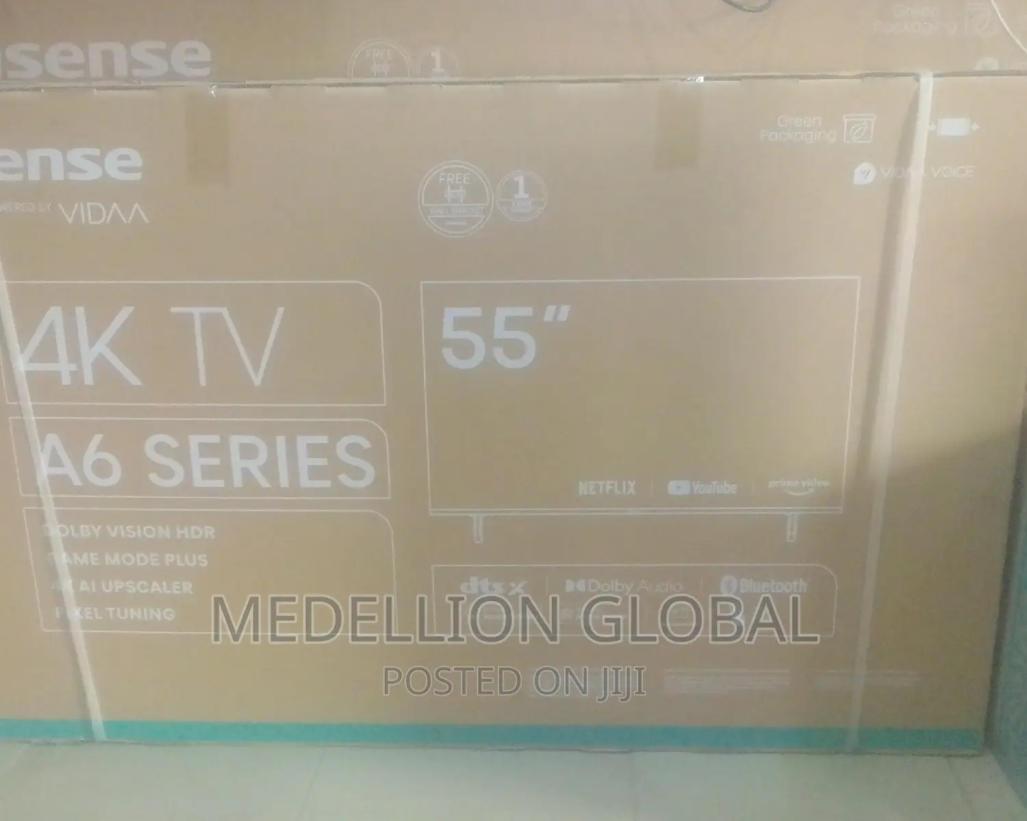 Hisense 55" Uhd Smart Tv