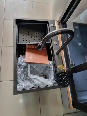 Handmade Cup Washer Kitchen Sink.