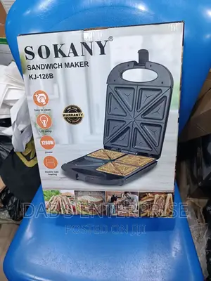 Sokany Sandwich Maker 4face