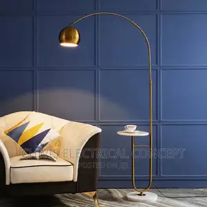 Fishing Led Floor Lights for Living Room Wireless Charging