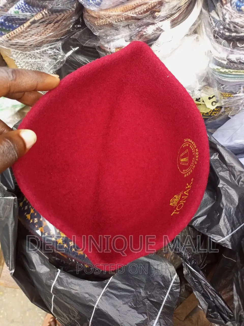 High Quality Tonak Red Cap