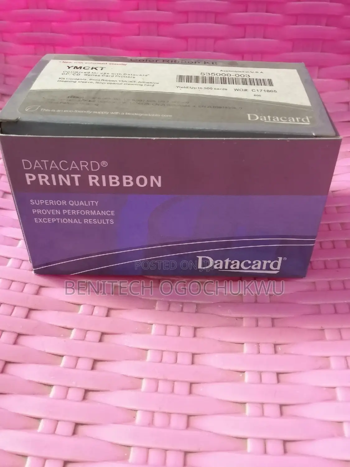 Datacard YMCKT for CD 800 Ribbon