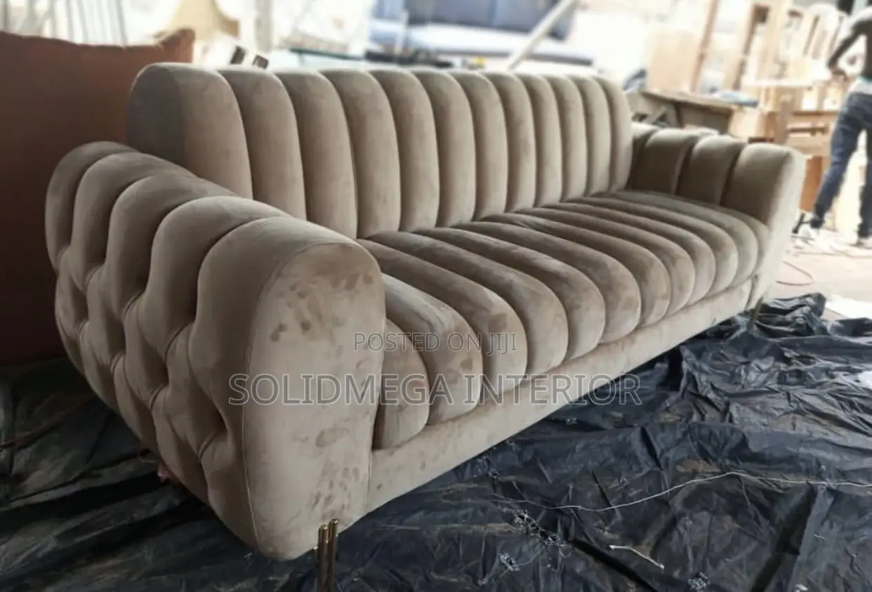 Solid Interior Single 3 Seater