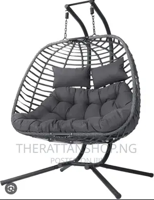Double Seater Cane Swing Chair