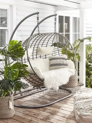 Double Seater Cane Swing Chair