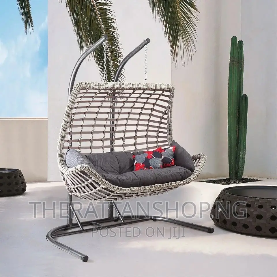 Double Seater Cane Swing Chair