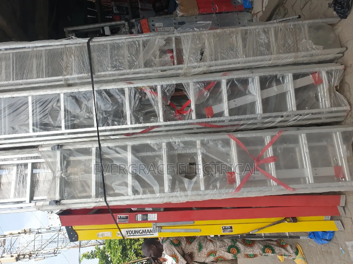 10 by 2 Aluminium Ladder Original 1