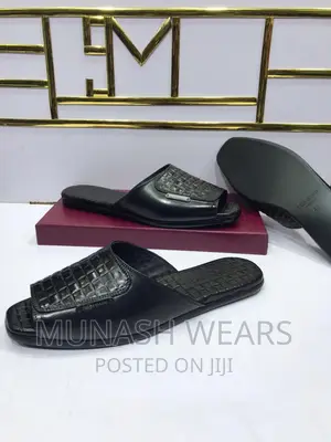 Italian Leather Slipers