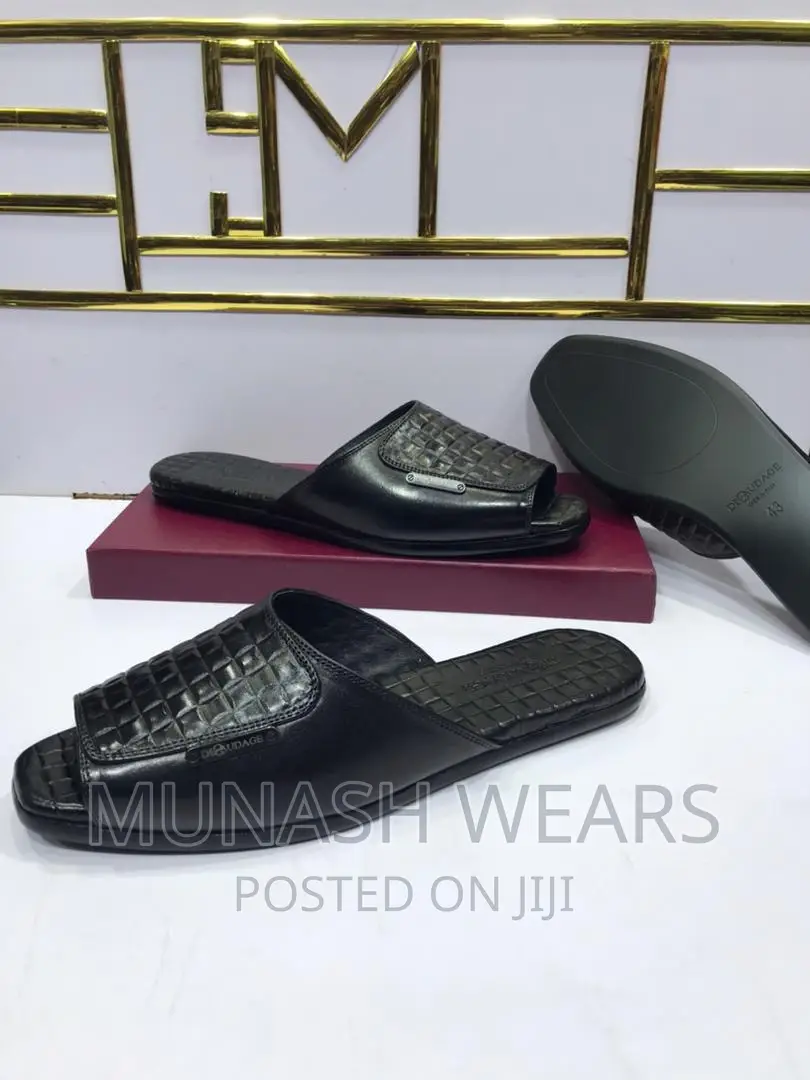 Italian Leather Slipers