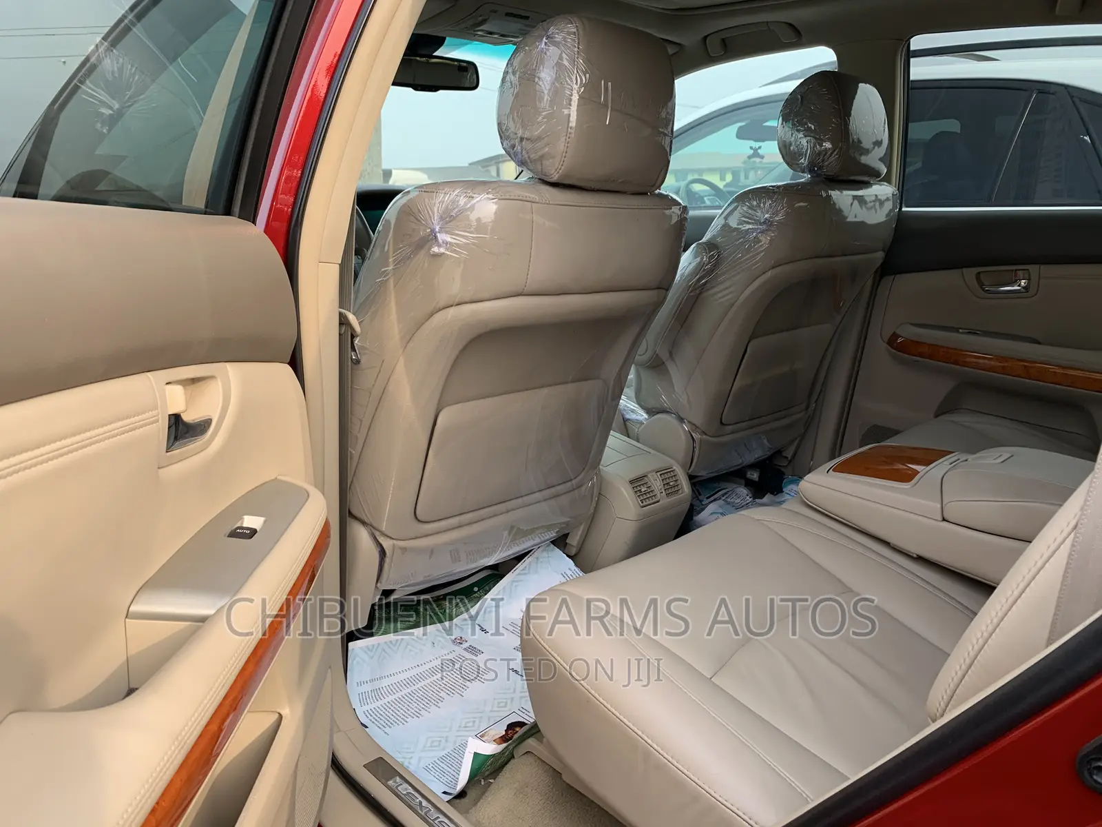 Lexus RX 2008 Red