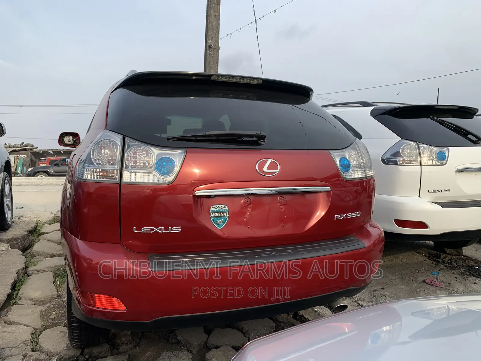 Lexus RX 2008 Red