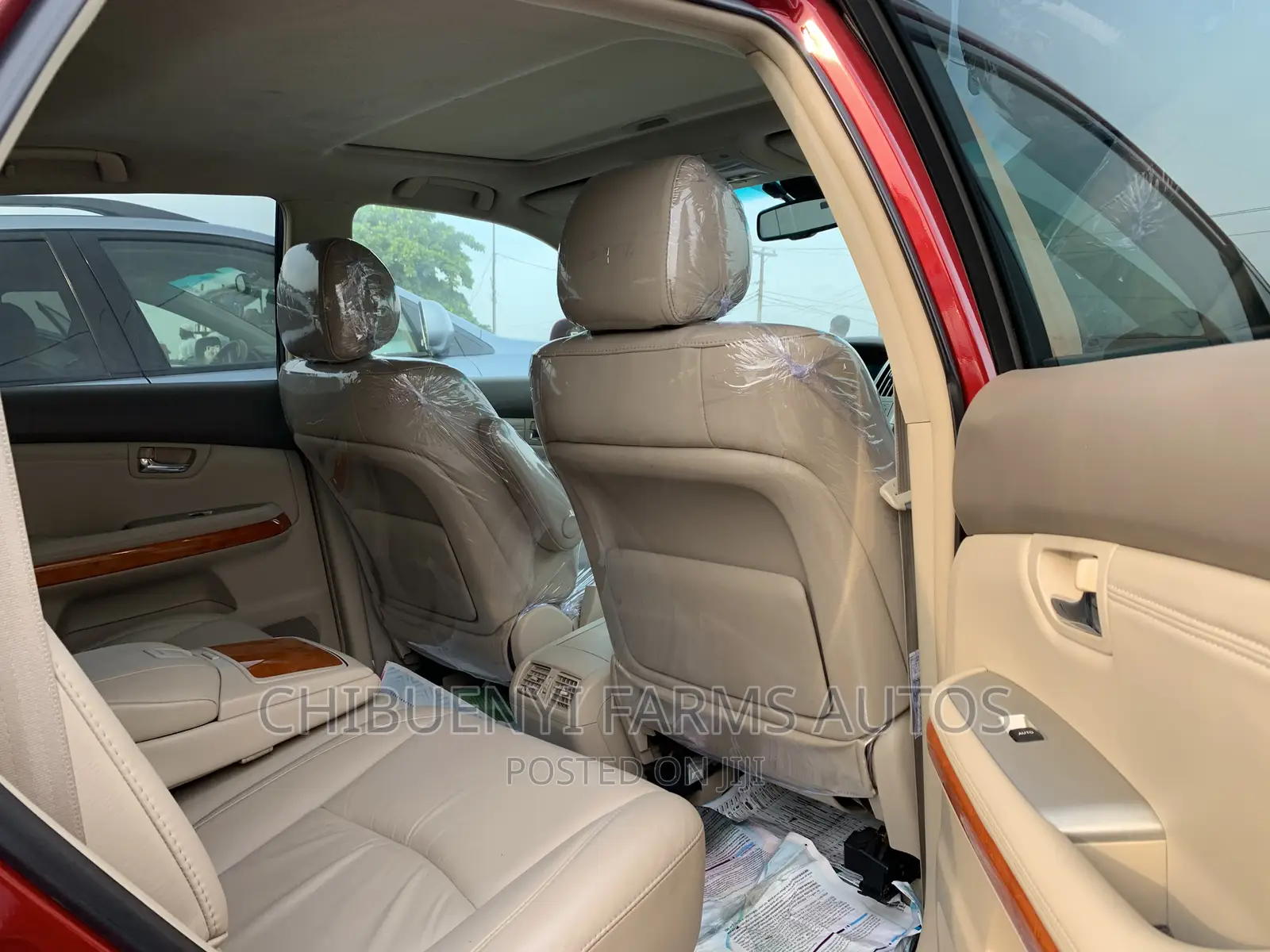 Lexus RX 2008 Red