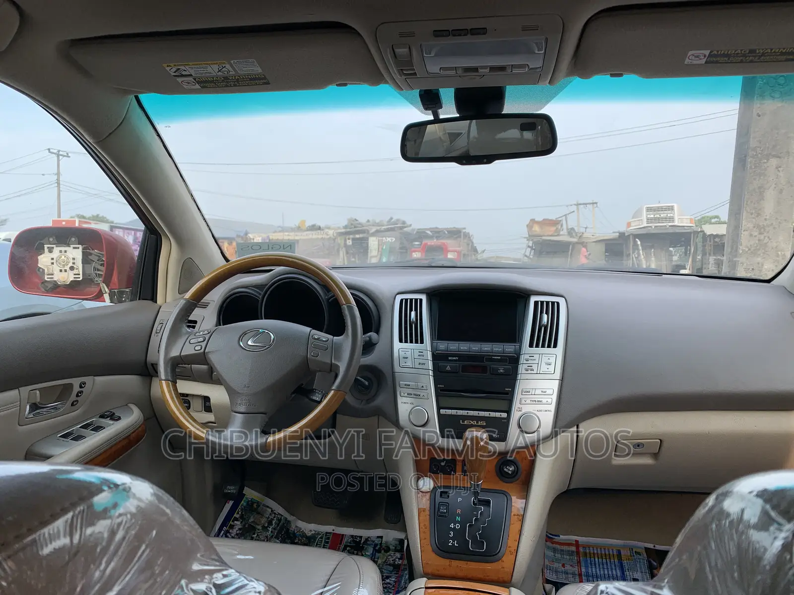 Lexus RX 2008 Red